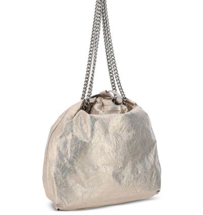 Balenciaga Crush Metallic Tote Bag
