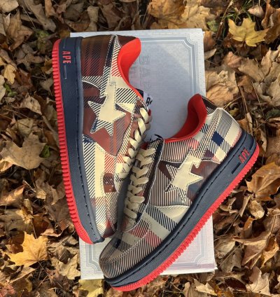 Bape Check Bapesta 2008
