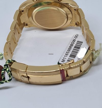 Rolex Daytona Rainbow 116598 Super Rare 100 Nos Full Set Full Stickers