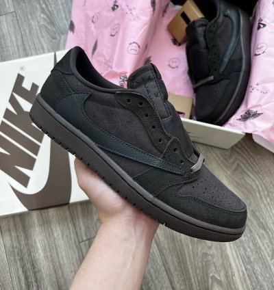 Jordan 1 Retro Low Og Sp Travis Scott Velvet Brown