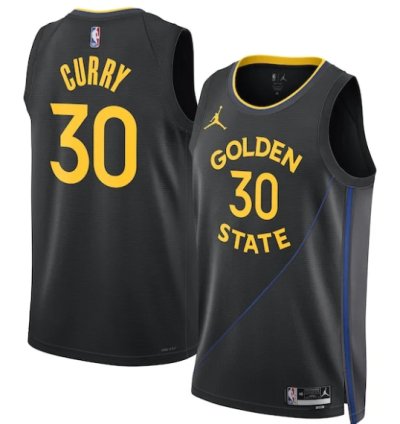 Stephen Curry Golden State Warriors Jordan Brand Unisex 202425 Swingman Jersey - Statement Edition - Black