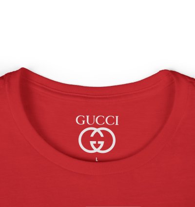 Gucci Gg Logo Women Red T-shirt - Size Usa