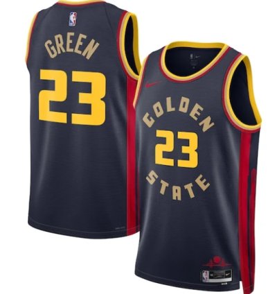 Draymond Green Golden State Warriors Nike Unisex 202425 Swingman Player Jersey - City Edition - Navy