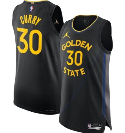 Stephen Curry Golden State Warriors Jordan Brand 202425 Authentic Jersey - Statement Edition - Black