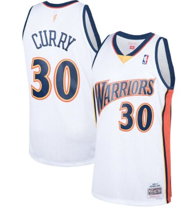 Stephen Curry Golden State Warriors Hardwood Classics Swingman Jersey -white