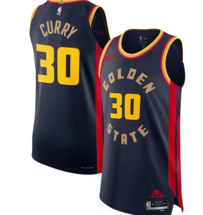 Stephen Curry Golden State Warriors Nike 202425 Authentic Player Jersey - City Edition - Navy