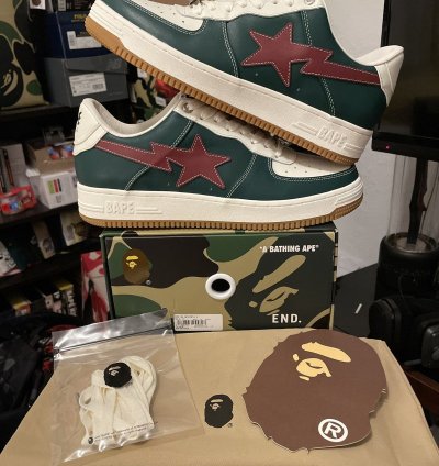Bape End Bowling Collab Bapesta