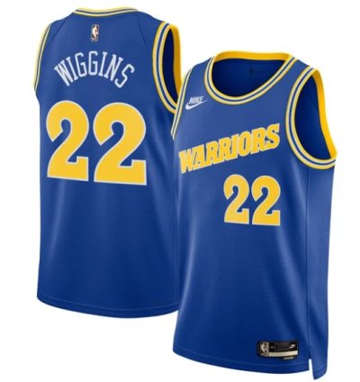 Andrew Wiggins Golden State Warriors Nike Swingman Jersey - Classic Edition - Blue