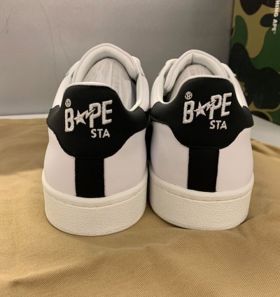 Bape Hallmark Skull Sta White