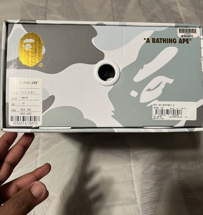 Bape Jjjjound Bapesta