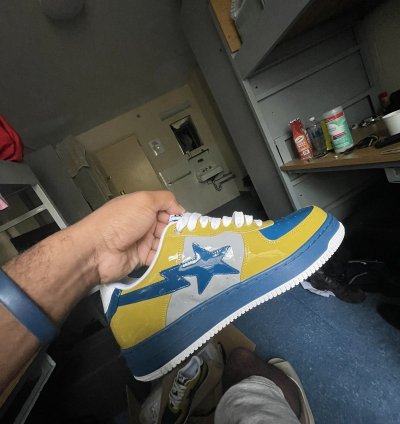 Bape Low Top Sneakers