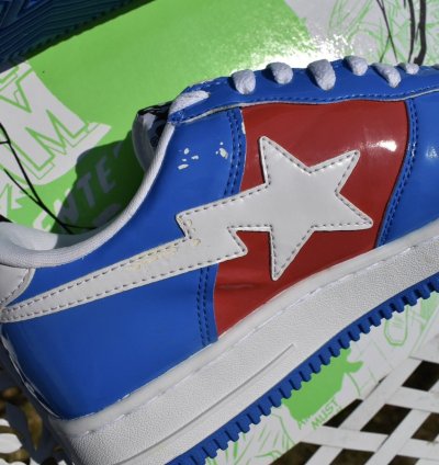 Bape Marvel Captain America Bapesta 2005