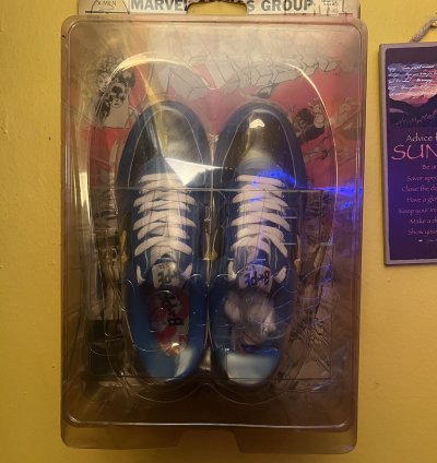 Bape Marvel Cyclops Bapesta