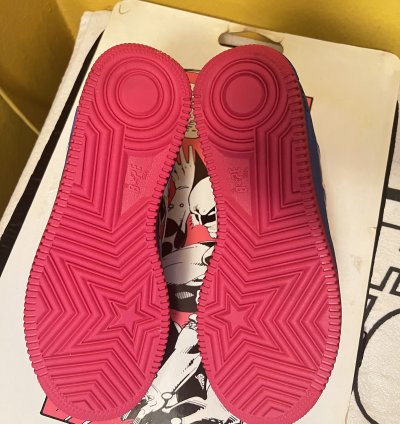 Bape Marvel Cyclops Bapesta