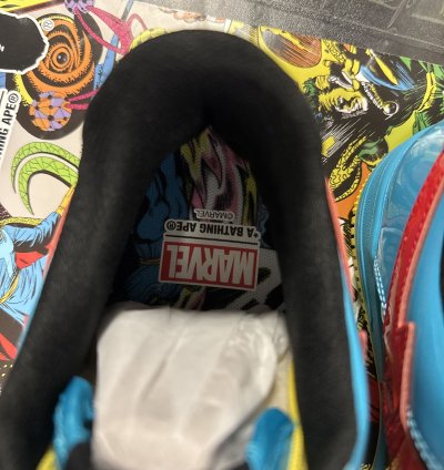 Bape Marvel Dr Strange Bapesta