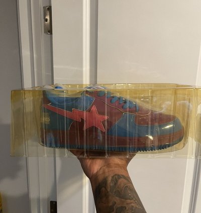 Bape Marvel Silver Surfer Bapesta