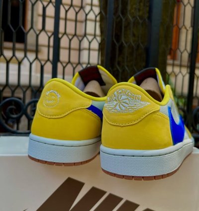 Jordan 1 Retro Low Og Sp Travis Scott Canary