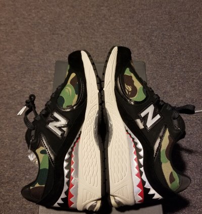 Bape New Balance 2002r Black Camo