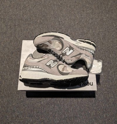 Bape New Balance 2002r Grey