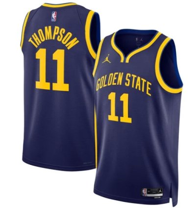 Klay Thompson Golden State Warriors Jordan Brand Unisex Swingman Jersey - Statement Edition - Navy