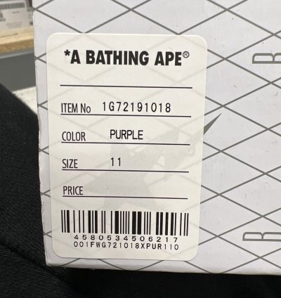 Bape New York Bapesta