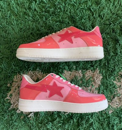 Bape Pink Bapestas