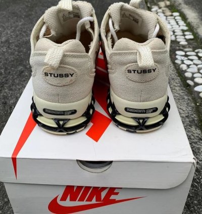 Nike X Stussy Air Zoom Spiridon Cage 2 Fossil