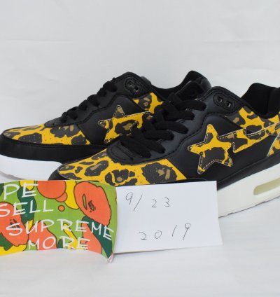 Bape Road Sta Black Yellow