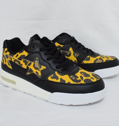 Bape Road Sta Black Yellow
