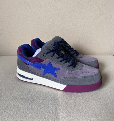 Bape Road Sta M2 Sneakers In Purple Blue