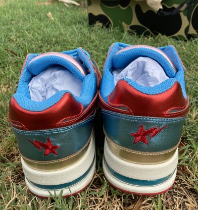 Bape Road Sta Metallic Pink