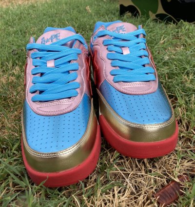 Bape Road Sta Metallic Pink