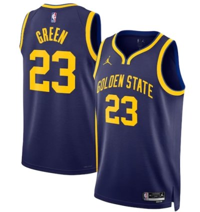 Draymond Green Golden State Warriors Jordan Brand Unisex Swingman Jersey - Statement Edition - Navy