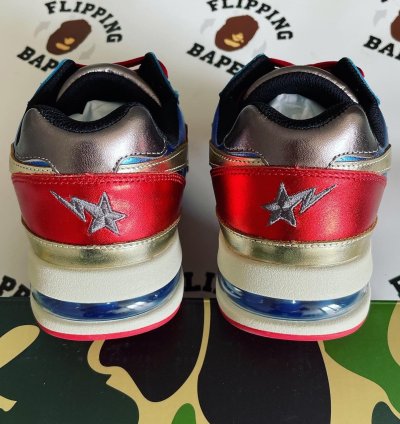 Bape Road Sta Navy
