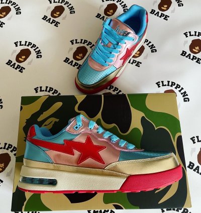 Bape Road Sta Pink
