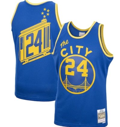 Rick Barry Golden State Warriors 200102 Hardwood Classics Swingman Jersey - Royal