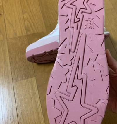 Bape Roadsta Pastel Pink