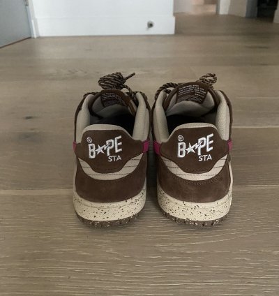 Bape Sk8 Sta - Brown Pink