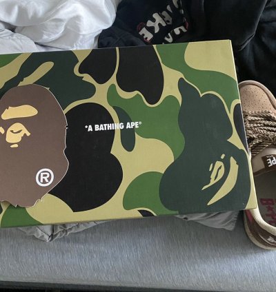 Bape Sk8 Sta - Brown Pink