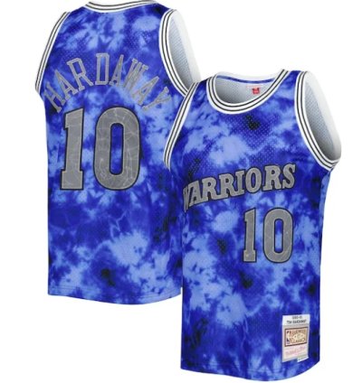 Tim Hardaway Golden State Warriors 199091 Galaxy Swingman Jersey - Blue