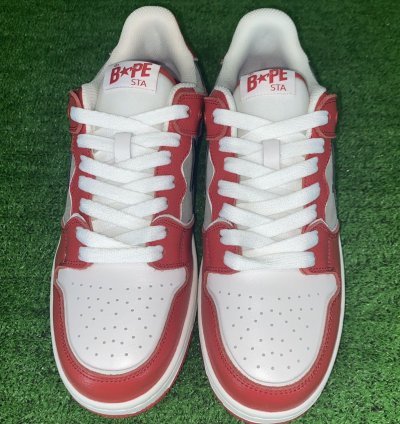 Bape Sk8 Sta 1 Red Size 10