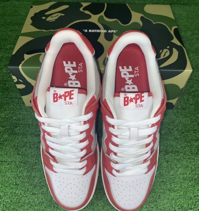 Bape Sk8 Sta 1 Red Size 10