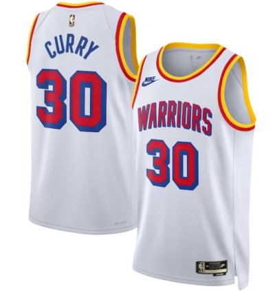 Stephen Curry Golden State Warriors Nike Unisex 202425 Swingman Jersey - White - Classic Edition