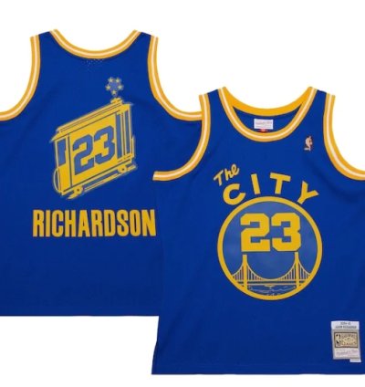 Jason Richardson Golden State Warriors 200405 Hardwood Classics Swingman Jersey - Royal