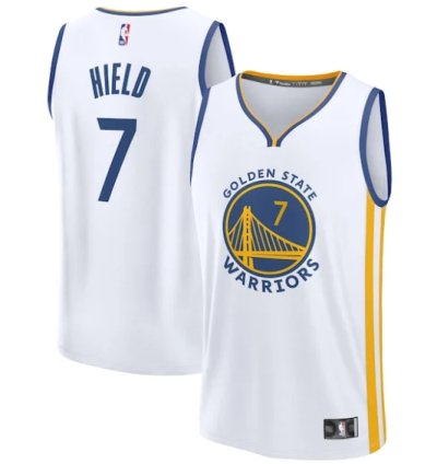 Buddy Hield Golden State Warriors Fast Break Player Jersey - Association Edition - White