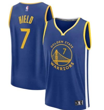 Buddy Hield Golden State Warriors Fast Break Player Jersey - Icon Edition - Royal