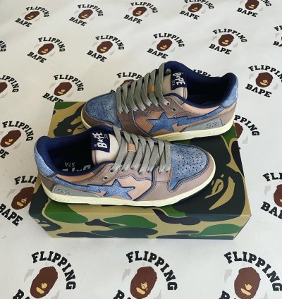 Bape Sk8 Sta 3 Navy
