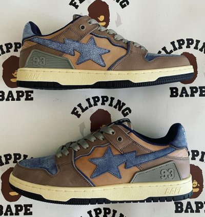 Bape Sk8 Sta 3 Navy