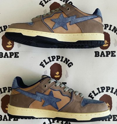 Bape Sk8 Sta 3 Navy