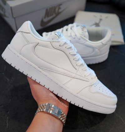 Jordan 1 Travis Scott White Party